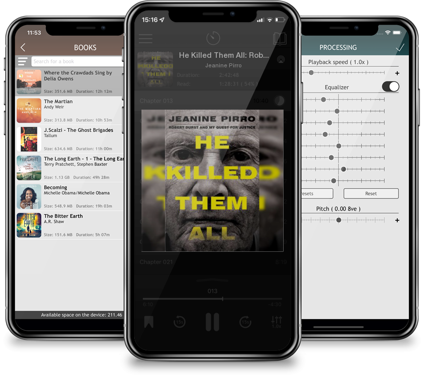 Audiobook He Killed Them All: Robert Durst and My Quest for Justice by Jeanine Pirro