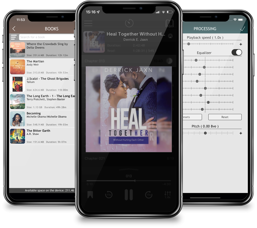 Audiobook Heal Together Without Hurting Each Other by Derrick E. Jaxn