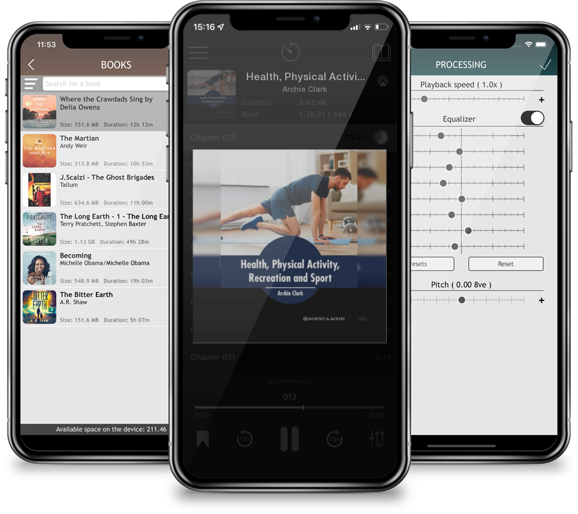 Audiobook Health, Physical Activity, Recreation and Sport by Archie Clark