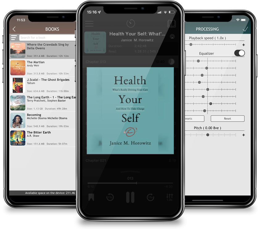 Listen Health Your Self: What's Really Driving Your Care And How To Take Charge by Janice  M. Horowitz in MP3 Audiobook Player for free