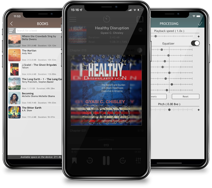 Audiobook Healthy Disruption by Gyasi C. Chisley