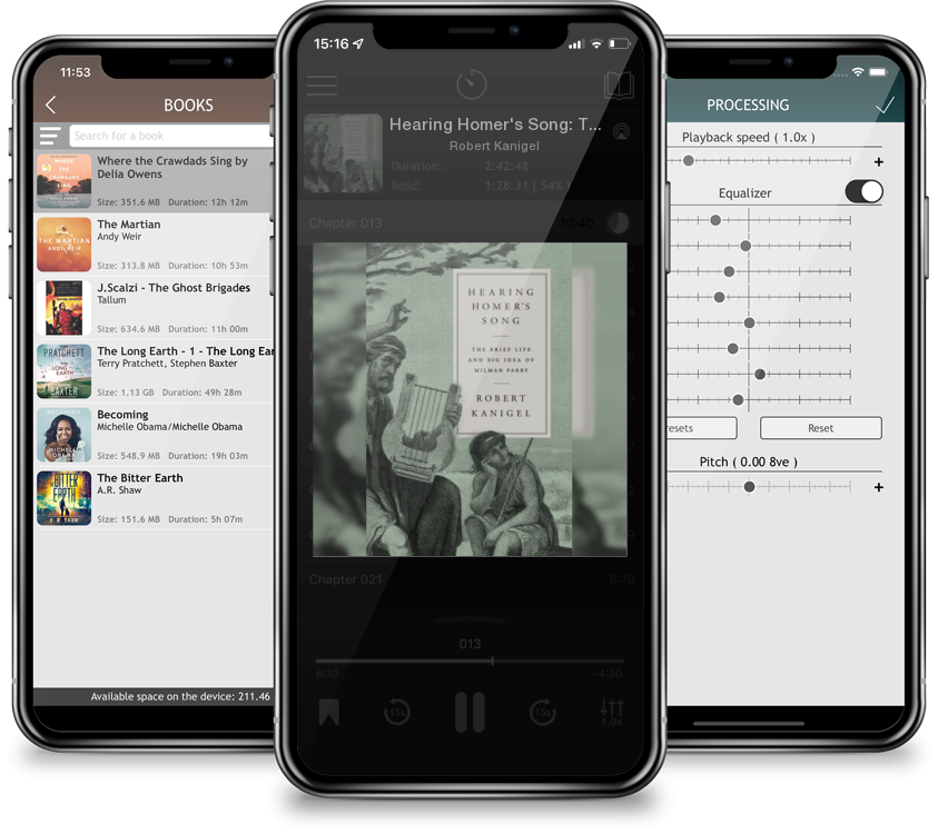 Audiobook Hearing Homer\'s Song: The Brief Life and Big Idea of Milman Parry by Robert Kanigel