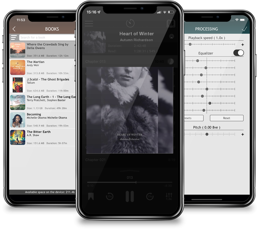 Audiobook Heart of Winter by Autumn Richardson
