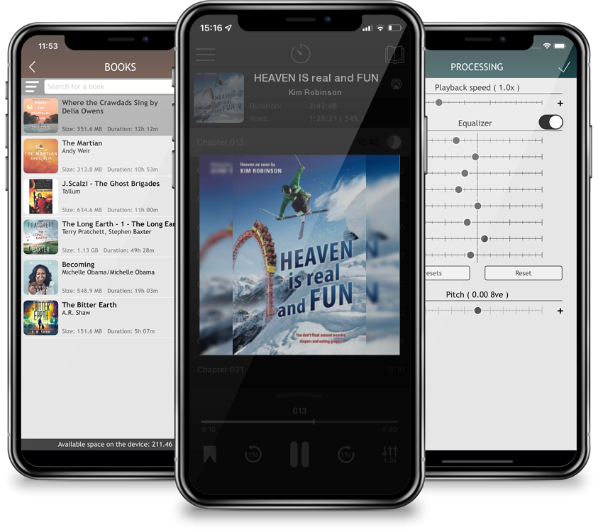 Audiobook HEAVEN IS real and FUN by Kim Robinson