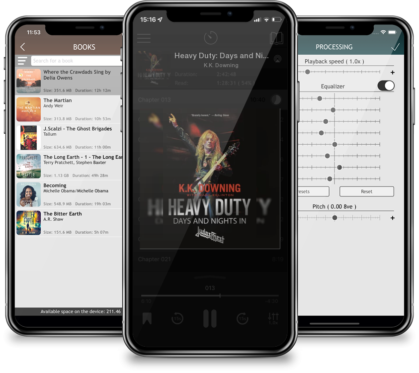 Audiobook Heavy Duty: Days and Nights in Judas Priest by K.K. Downing