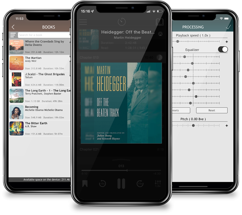 Audiobook Heidegger: Off the Beaten Track by Martin Heidegger