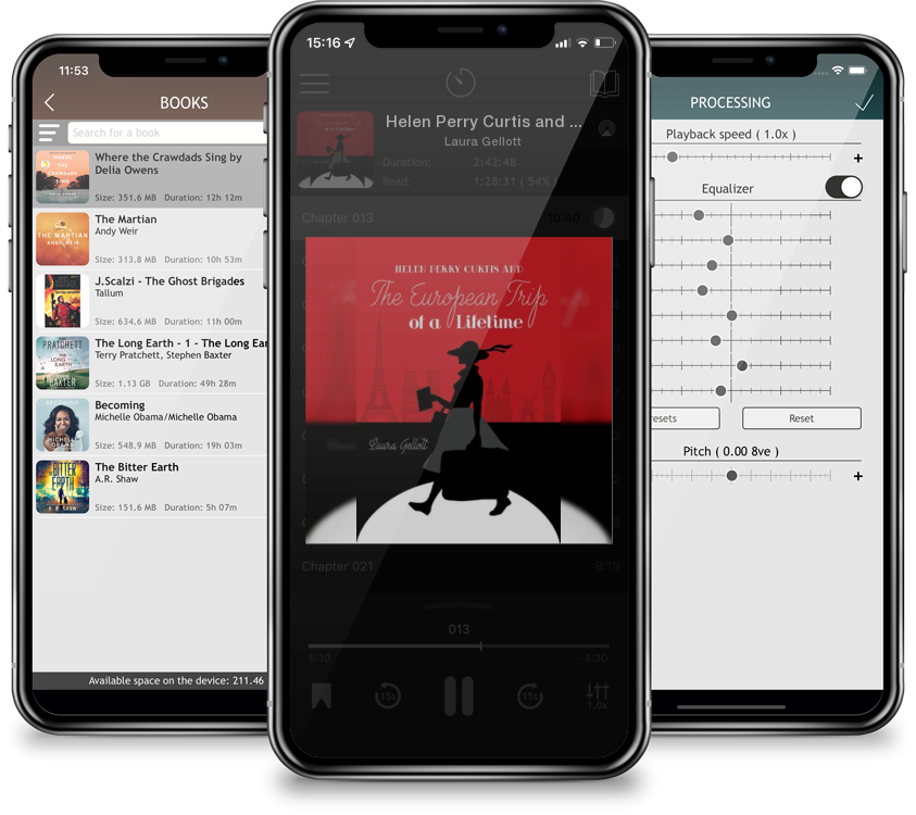 Audiobook Helen Perry Curtis and The European Trip of a Lifetime by Laura Gellott