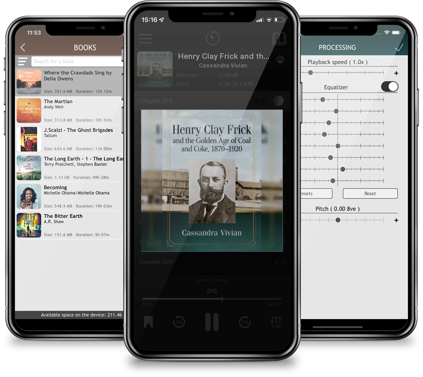 Audiobook Henry Clay Frick and the Golden Age of Coal and Coke, 1870-1920 by Cassandra Vivian