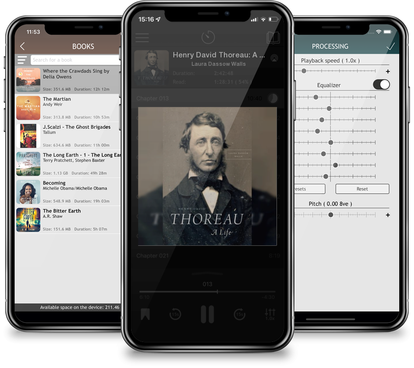 Listen Henry David Thoreau: A Life by Laura Dassow Walls in MP3 Audiobook Player for free