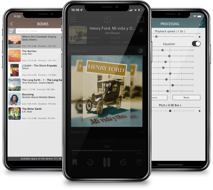 Audiobook Henry Ford. Mi vida y Obra by Jon Rouco