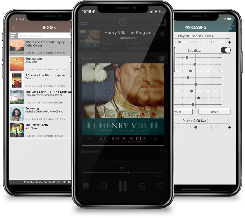 Audiobook Henry VIII: The King and His Court by Alison Weir