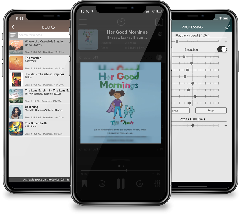 Audiobook Her Good Mornings by Bridgett Laprice Brown-Burkes