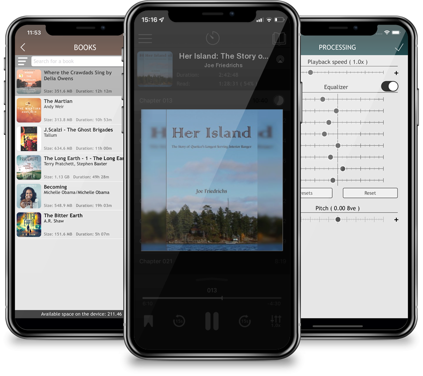 Audiobook Her Island: The Story of Quetico\'s Longest Serving Interior Ranger by Joe Friedrichs