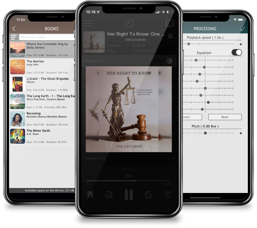 Audiobook Her Right To Know: One Trial Lawyer\'s Search for the Truth About the \