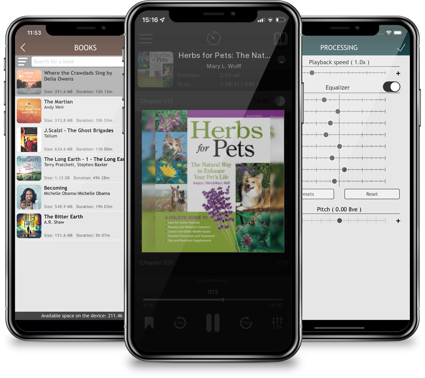 Audiobook Herbs for Pets: The Natural Way to Enhance Your Pet\'s Life by Mary L. Wulff