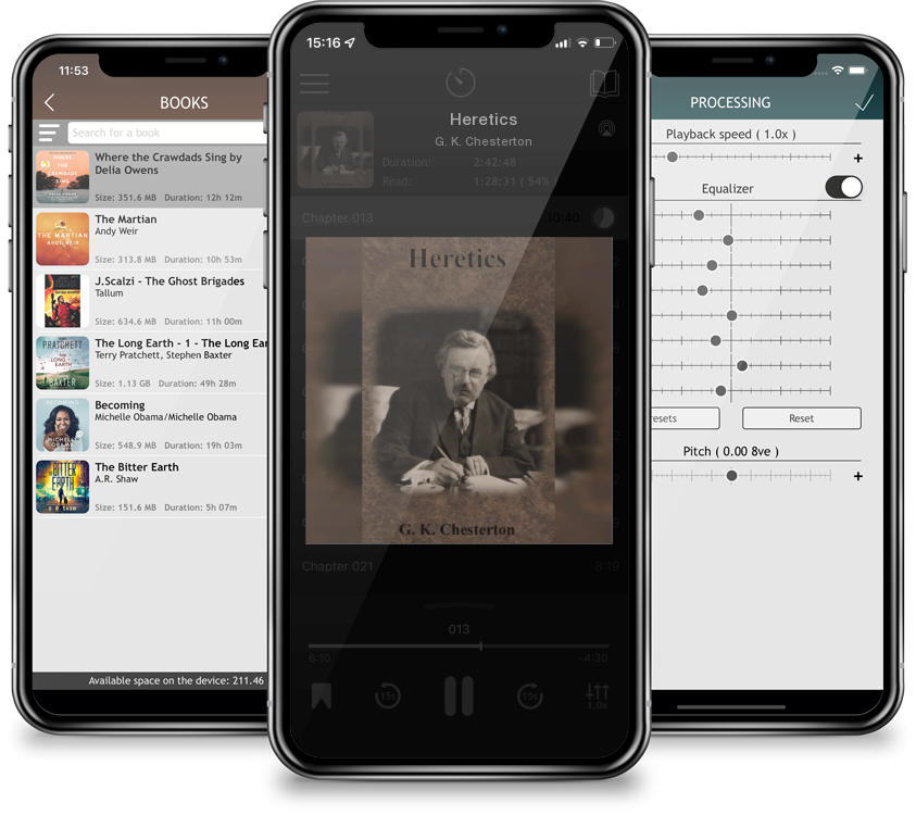 Audiobook Heretics by G. K. Chesterton