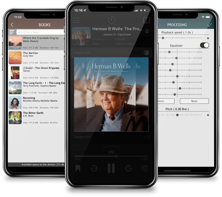 Audiobook Herman B Wells: The Promise of the American University by James H. Capshew