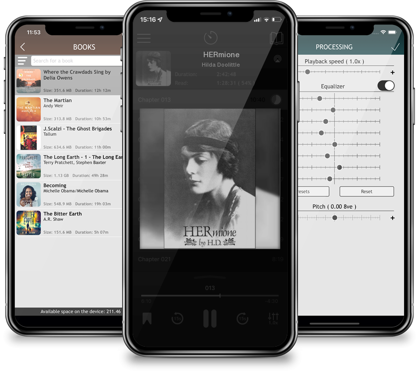 Audiobook HERmione by Hilda Doolittle