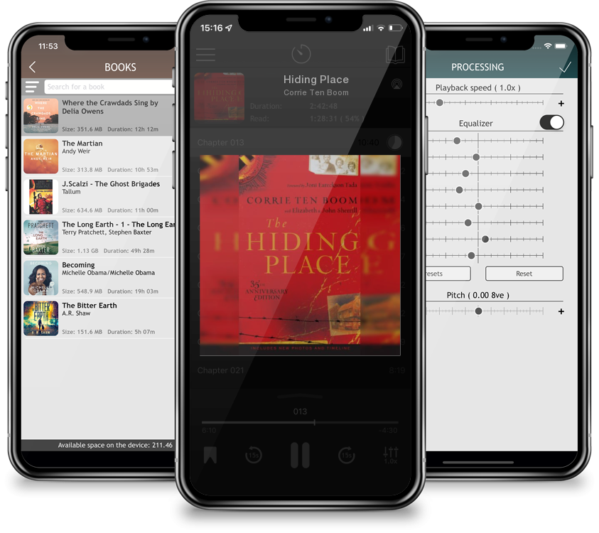 Audiobook Hiding Place by Corrie Ten Boom