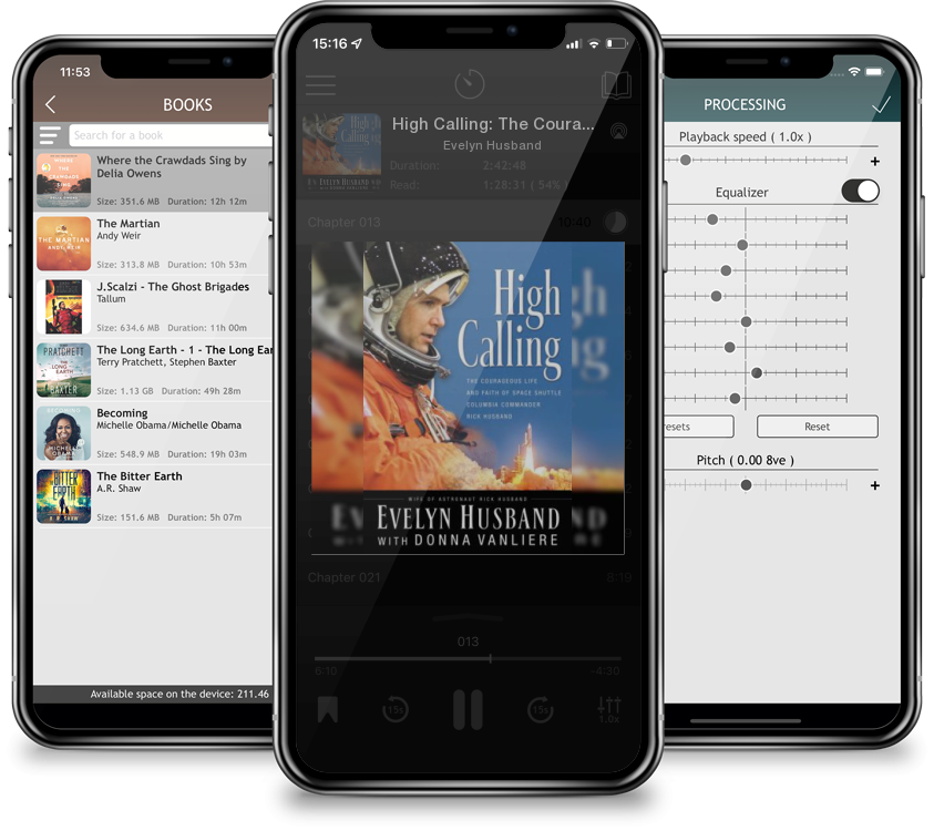 Audiobook High Calling: The Courageous Life and Faith of Space Shuttle Columbia Commander Rick Husband by Evelyn Husband