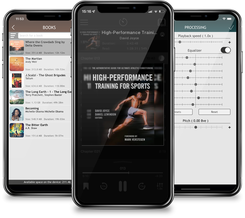 Audiobook High-Performance Training for Sports by David Joyce