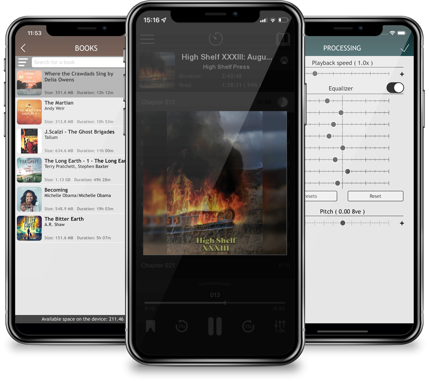 Audiobook High Shelf XXXIII: August 2021 by High Shelf Press