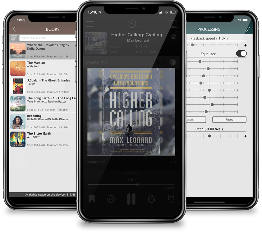 Audiobook Higher Calling: Cycling\'s Obsession with Mountains by Max Leonard