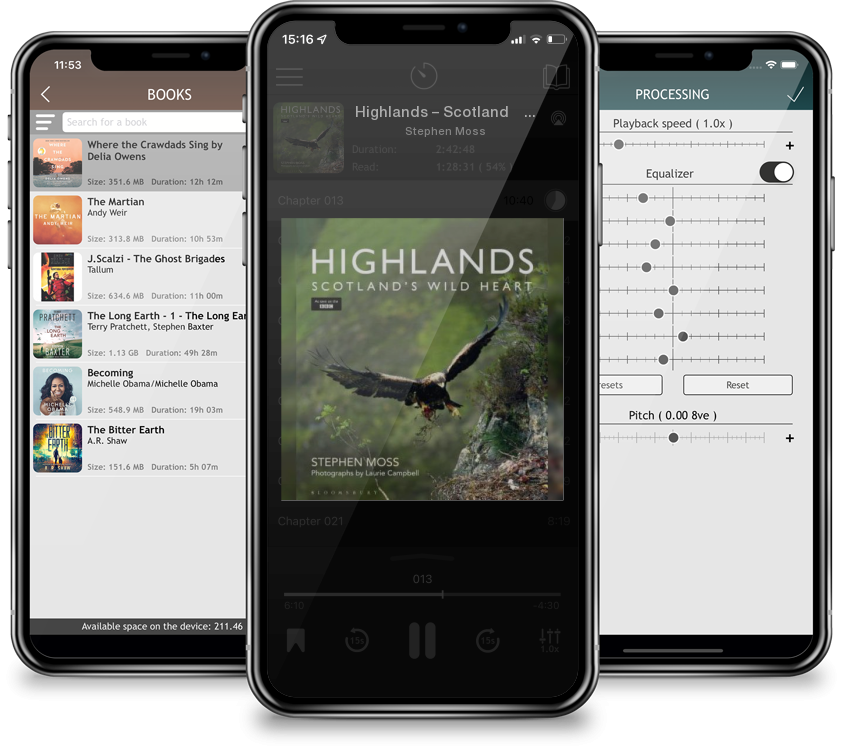 Audiobook Highlands – Scotland’s Wild Heart: Scotland\'s Wild Heart by Stephen Moss