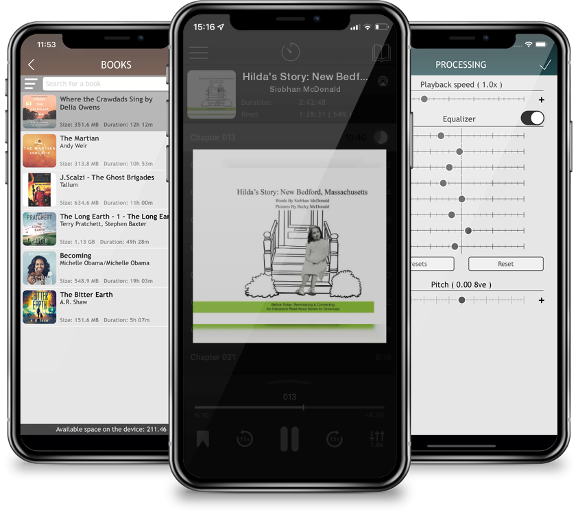 Audiobook Hilda\'s Story: New Bedford, Massachusetts by Siobhan McDonald