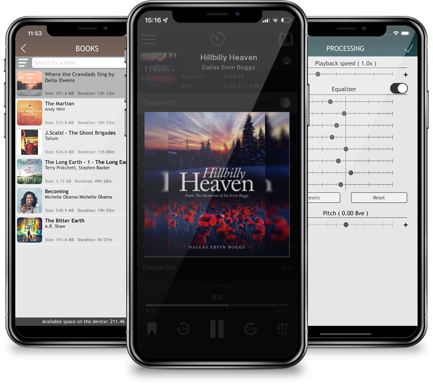 Audiobook Hillbilly Heaven by Dallas Ervin Boggs