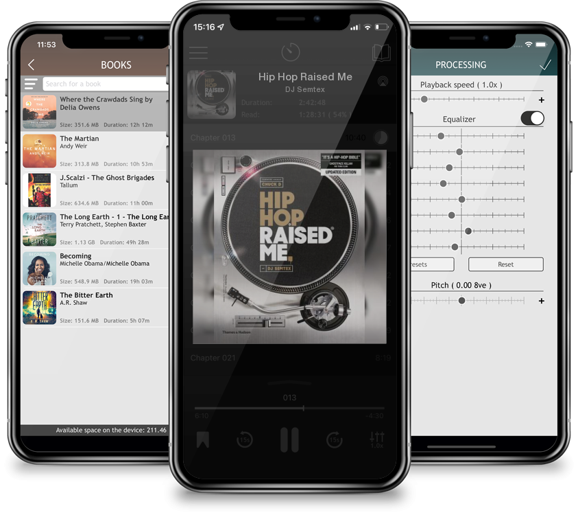 Audiobook Hip Hop Raised Me by DJ Semtex