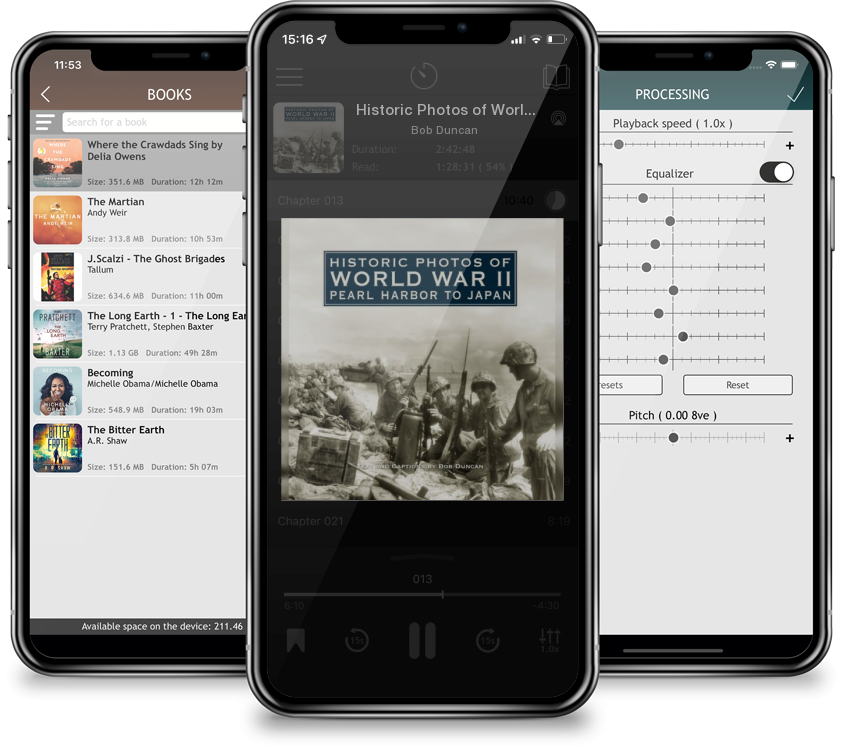 Audiobook Historic Photos of World War II: Pearl Harbor to Japan: Pearl Harbor to Japan by Bob Duncan