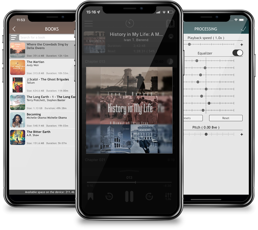 Audiobook History in My Life: A Memoir of Three Eras by Ivan T. Berend