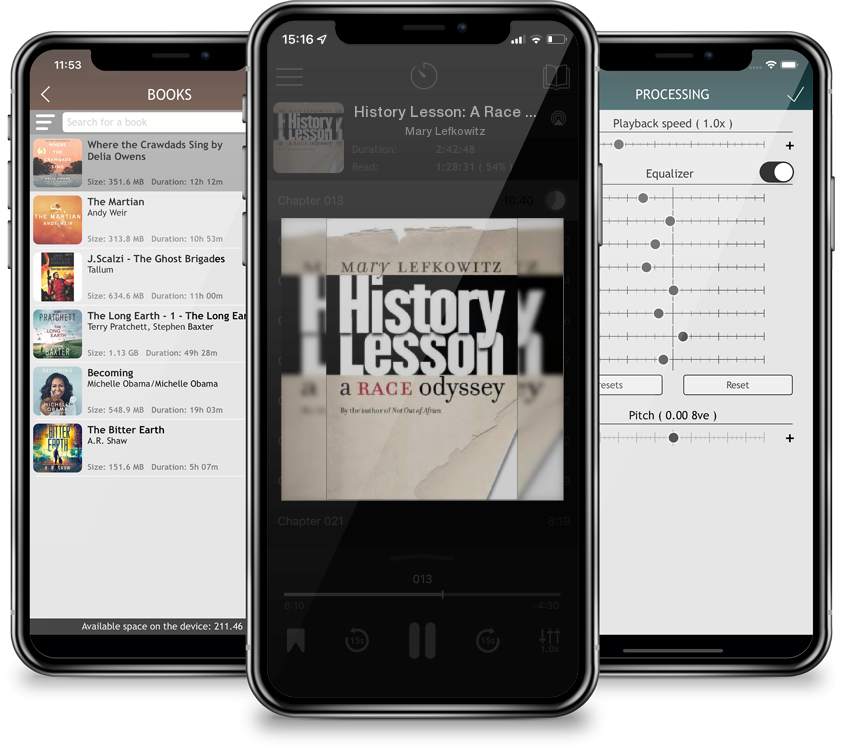 Audiobook History Lesson: A Race Odyssey by Mary Lefkowitz
