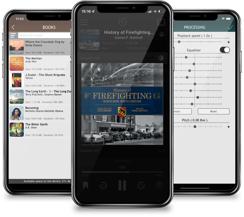 Audiobook History of Firefighting in New Bern North Carolina: Colonial Days to the 21st Century by Daniel P. Bartholf