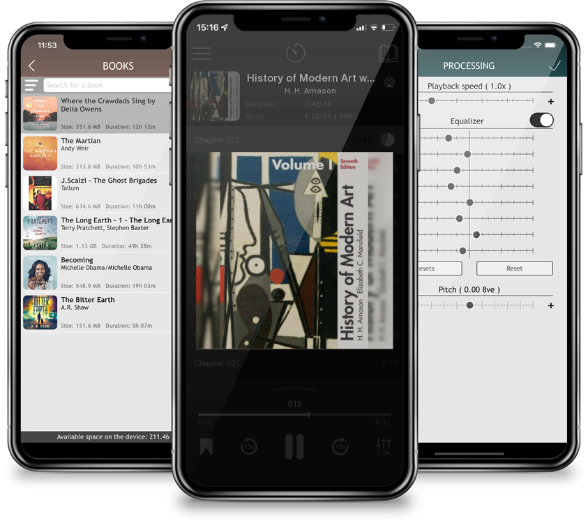Audiobook History of Modern Art with Student Access Code, Volume I by H. H. Arnason