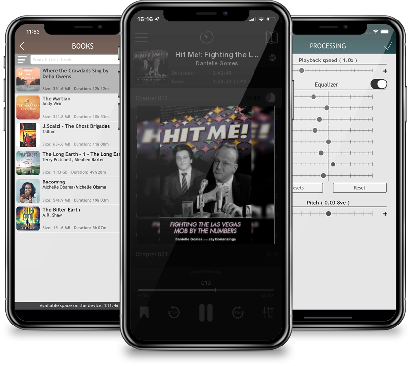 Audiobook Hit Me!: Fighting the Las Vegas Mob by the Numbers by Danielle Gomes