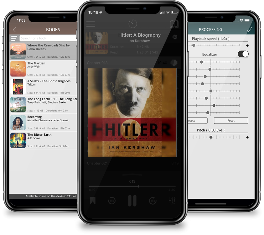 Audiobook Hitler: A Biography by Ian Kershaw