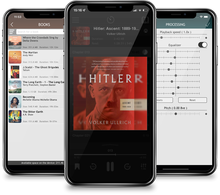 Audiobook Hitler: Ascent: 1889-1939 by Volker Ullrich