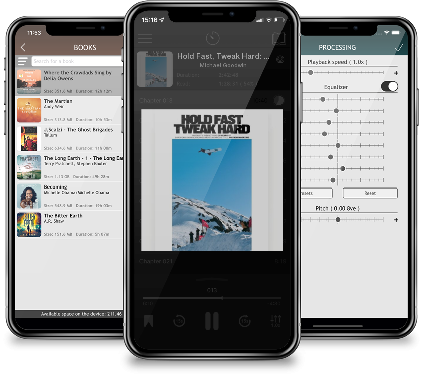 Audiobook Hold Fast, Tweak Hard: Ingenuity, Insanity and 25 Years of European Snowboarding\'s Most Infamous Title, Method Magazine by Michael Goodwin