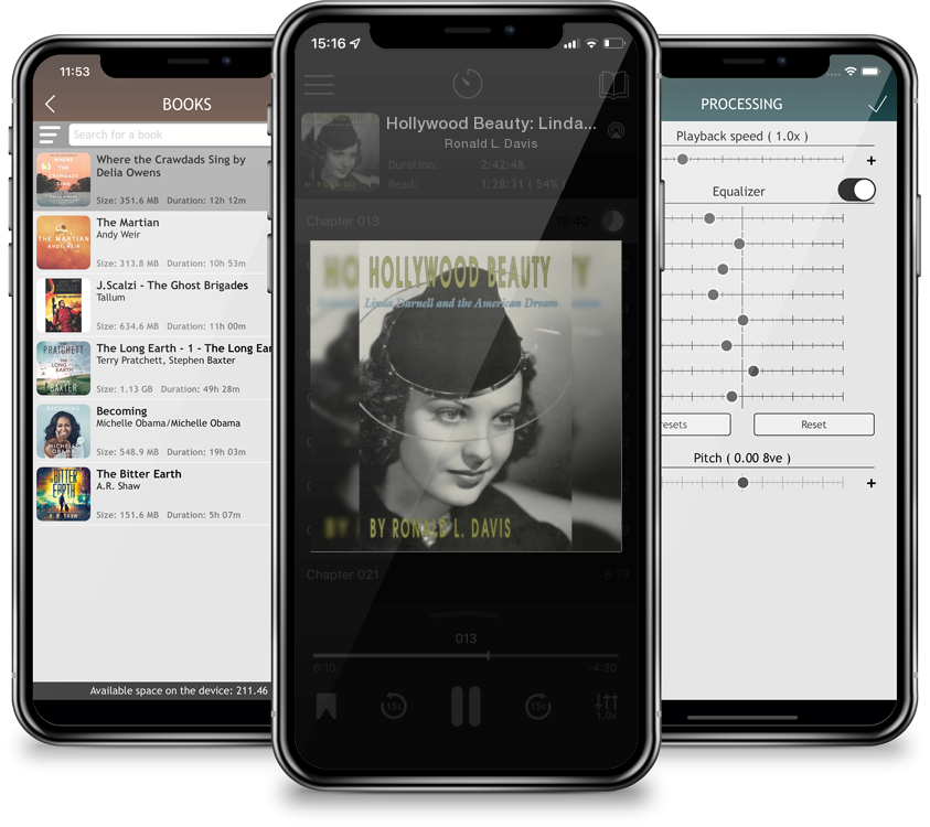 Audiobook Hollywood Beauty: Linda Darnell and the American Dream by Ronald L. Davis