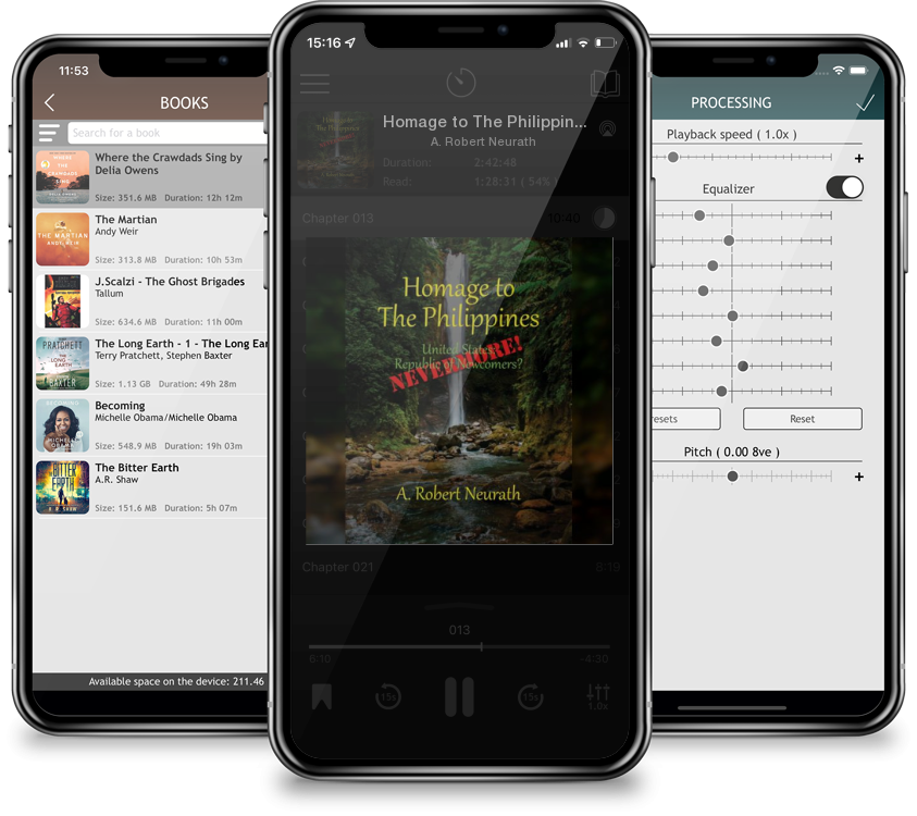 Audiobook Homage to The Philippines: United States Republic of Newcomers? Nevermore! by A. Robert Neurath