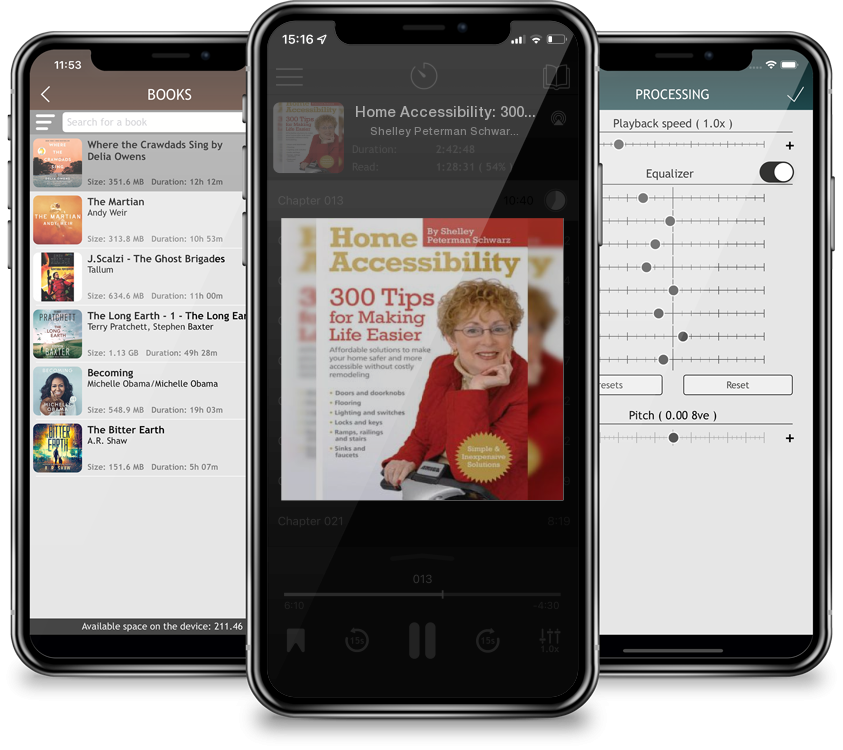 Audiobook Home Accessibility: 300 Tips for Making Life Easier by Shelley Peterman Schwarz