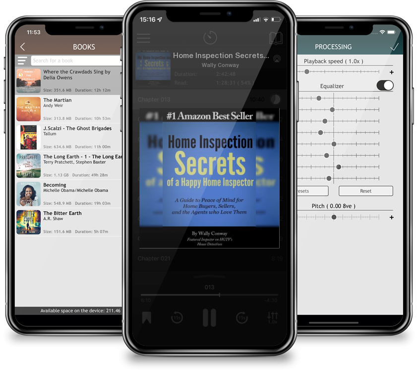 Audiobook Home Inspection Secrets of A Happy Home Inspector: A Guide to Peace of Mind for Home Buyers, Sellers, and the Agents who Love Them! by Wally Conway