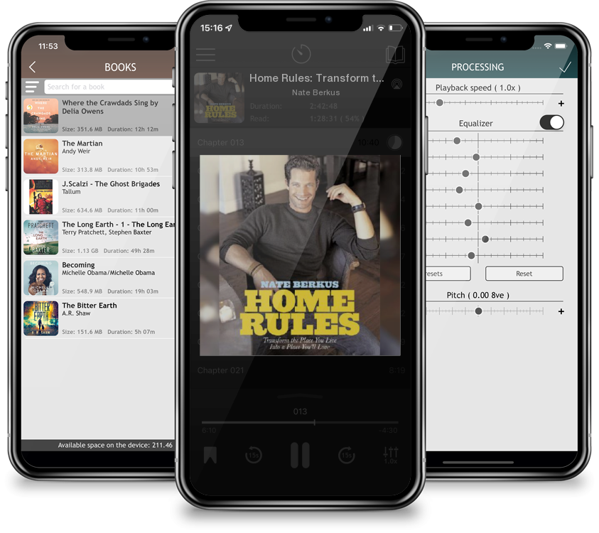 Audiobook Home Rules: Transform the Place You Live into a Place You\'ll Love by Nate Berkus