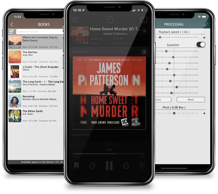 Audiobook Home Sweet Murder (ID True Crime #2) (Mass Market) by James Patterson