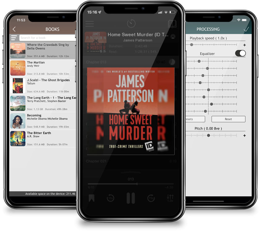 Listen Home Sweet Murder (ID True Crime #2) (Mass Market) by James Patterson in MP3 Audiobook Player for free
