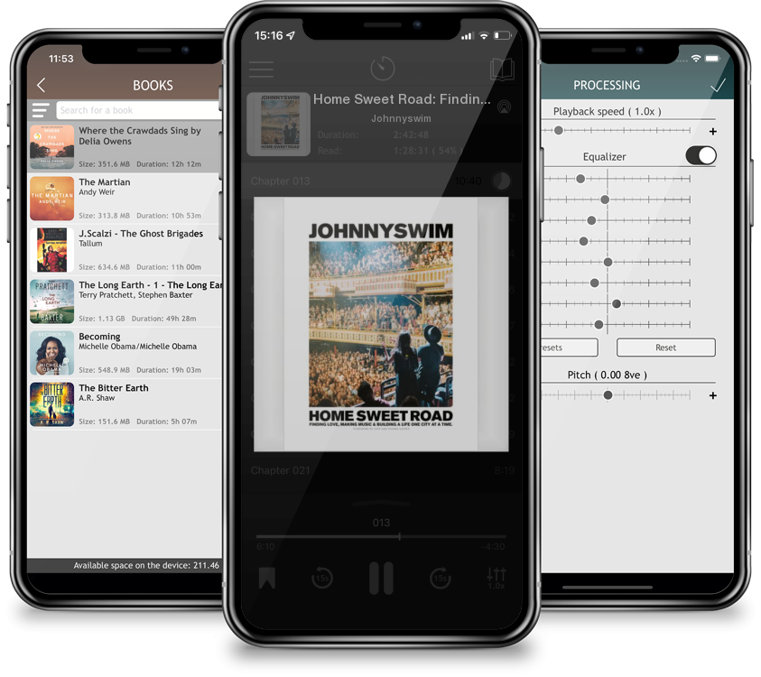 Audiobook Home Sweet Road: Finding Love, Making Music & Building a Life One City at a Time by Johnnyswim