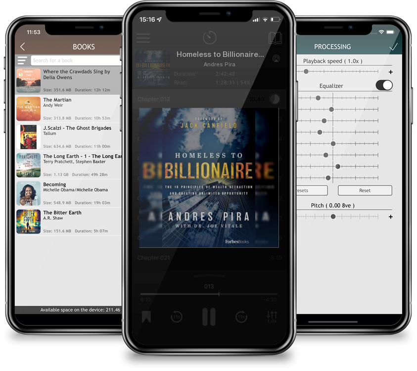 Audiobook Homeless to Billionaire: The 18 Principles of Wealth Attraction and Creating Unlimited Opportunity by Andres Pira