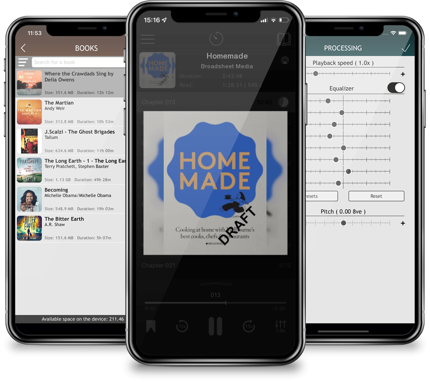 Audiobook Homemade by Broadsheet Media